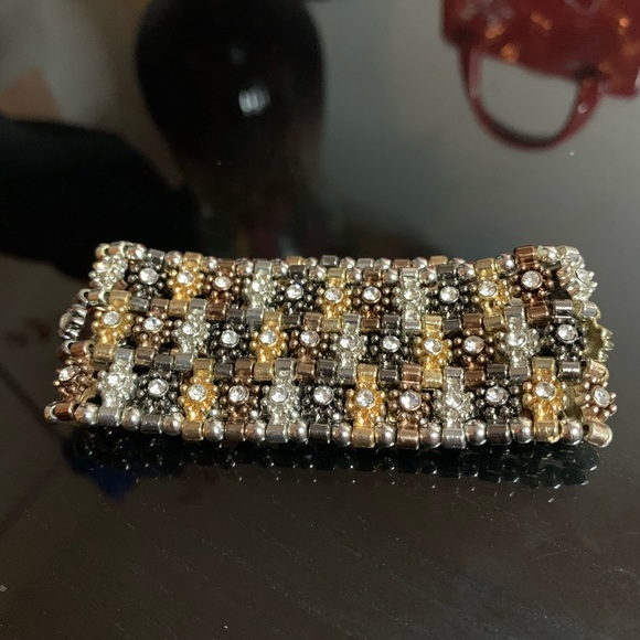 4 colors metal bracelet with diamonds💎 - Picture 5 of 6